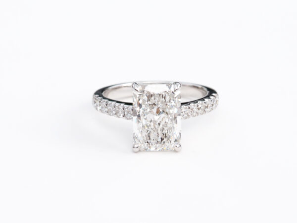 3ct Emerald cut Lab Diamond Ring - Your Custom Design for High-End Clients