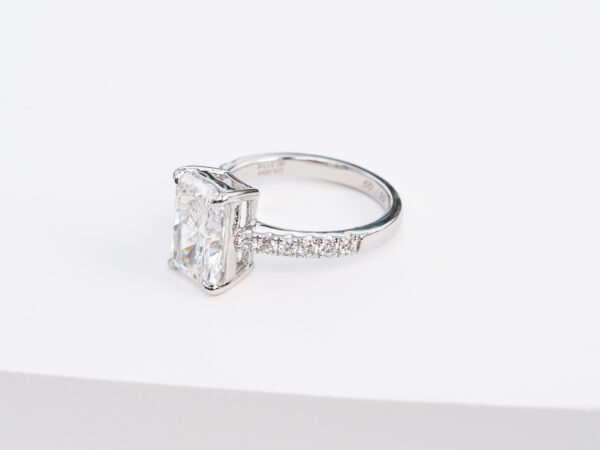 3ct Emerald cut Lab Diamond Ring - Your Custom Design for High-End Clients