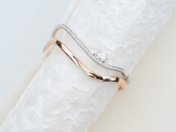 Wholesale Pear Diamond Bracelet - Customizable Stones & Metal