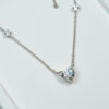 3CT Lab Grown Heart Diamond Pendant - Custom Made for Jewelry Brands & Retailers