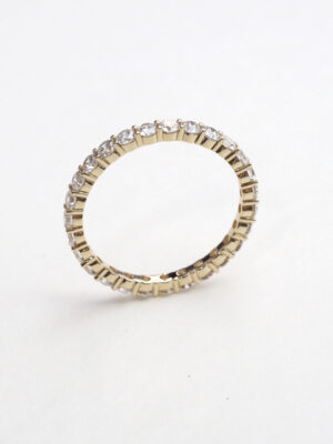 Customizable Diamond Eternity Band - Match Your Engagement Rings