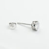 Custom 0.6 Carat Lab Diamond Stud Earrings - Six-Prong Setting for Jewelry Retailers