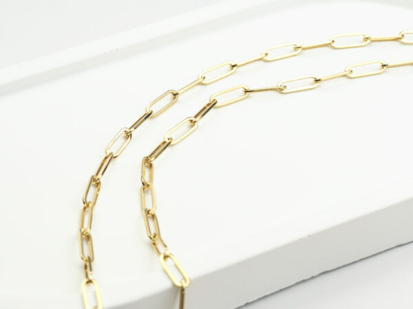 Wholesale Paperclip Chains - Custom Length, Metal & Finish