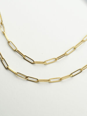 Wholesale Paperclip Chains - Custom Length, Metal & Finish