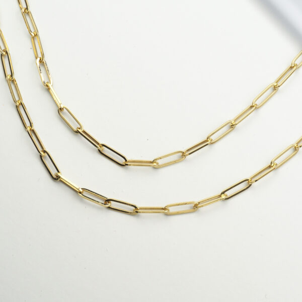 Wholesale Paperclip Chains - Custom Length, Metal & Finish