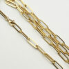 Wholesale Paperclip Chains - Custom Length, Metal & Finish