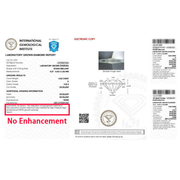 Custom 0.6 Carat Lab Diamond Stud Earrings - Six-Prong Setting for Jewelry Retailers