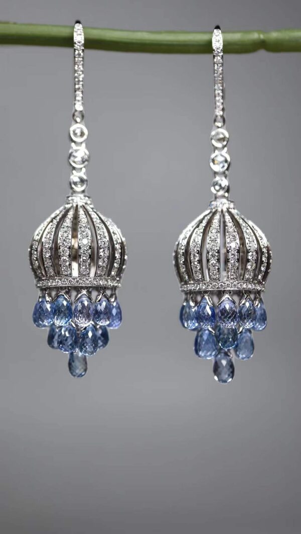 Luxury Customizable Earrings for Wholesale - OEM/ODM Gemstone & Metal Selection