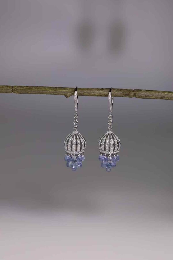 Luxury Customizable Earrings for Wholesale - OEM/ODM Gemstone & Metal Selection