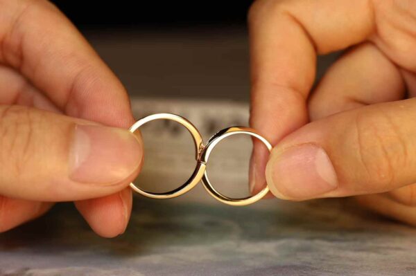 Fully Customizable His & Hers Wedding Rings | Design Your Own Matching Bands | Free CAD Service