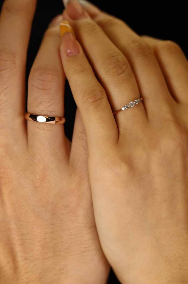 Fully Customizable His & Hers Wedding Rings | Design Your Own Matching Bands | Free CAD Service